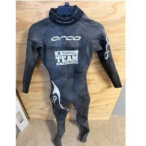 Women's Orca Wetsuit Size 6 Speedsuit Triathalon Swim Neoprene Zip